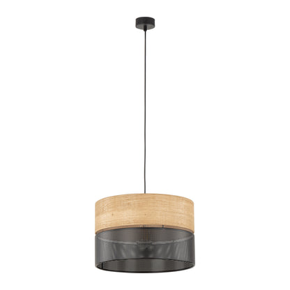 Nicol Scandinavian Drum Pendant Light for Dining Room & Bedroom
