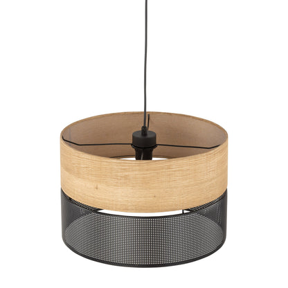Nicol Scandinavian Drum Pendant Light for Dining Room & Bedroom