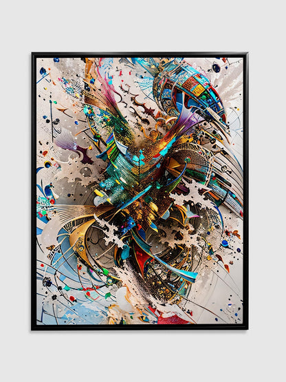 Wall Art-Abstract 1-Canvas Printed-Artwork