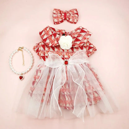 Ensemble Fille Rouge