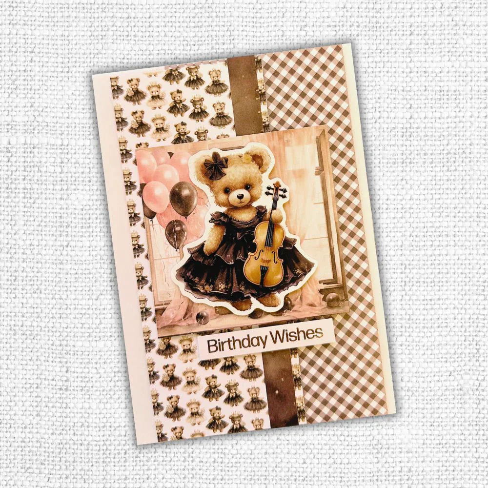 Collection de papiers 6x6 Teddy Célèbre 31380