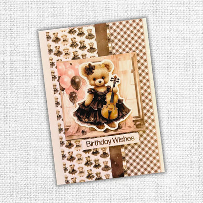 Collection de papiers 6x6 Teddy Célèbre 31380