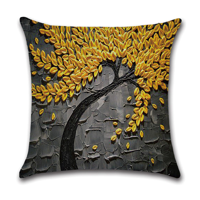 Nature Landscape Throw Pillow Cover – American Country Style Home Décor