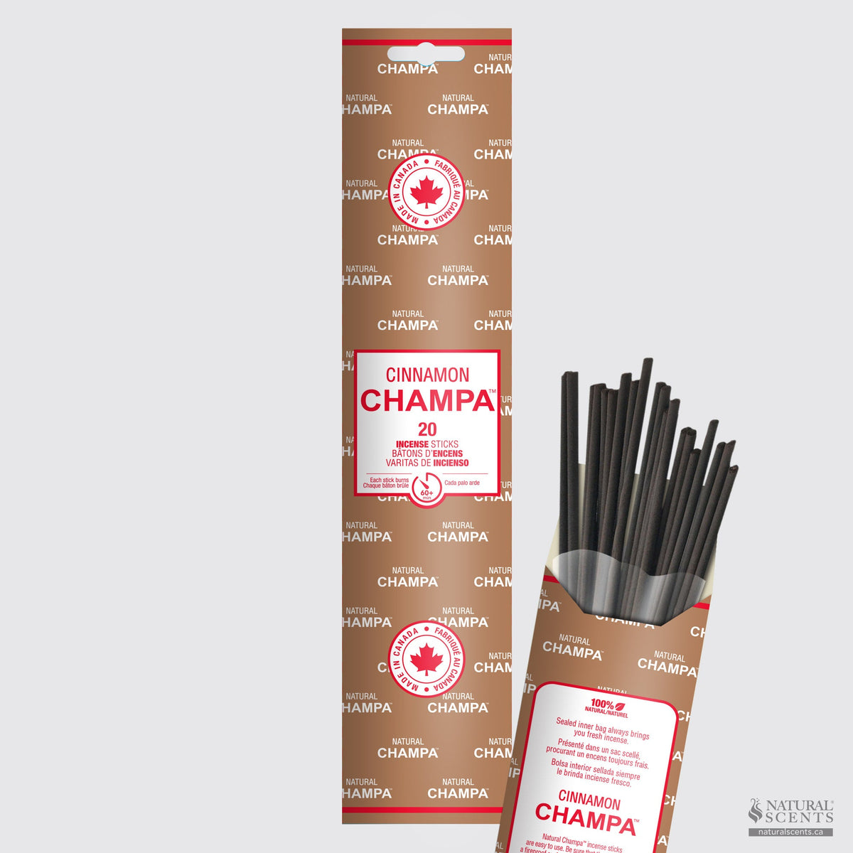 Bâtonnets d'encens Cannelle Champa