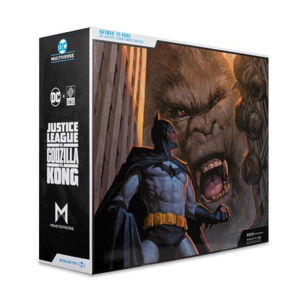 Justice League vs. Godzilla vs. Kong DC Multiverse Batman vs. Kong Action Figure Two-Pack