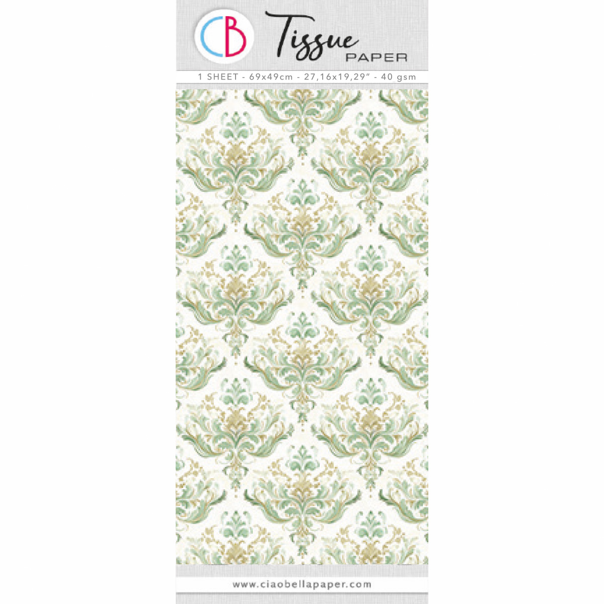 Papier de soie cm69x49 27,66"x19,29” Versailles