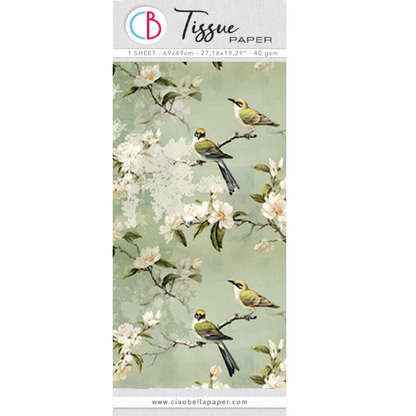 Papier de soie cm69x49 27,66"x19,29" Asian Touch