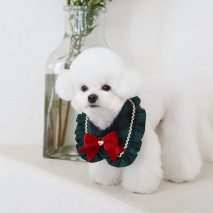 Bandana de Noël pour animaux de compagnie – Accessoire de fête pour animaux
