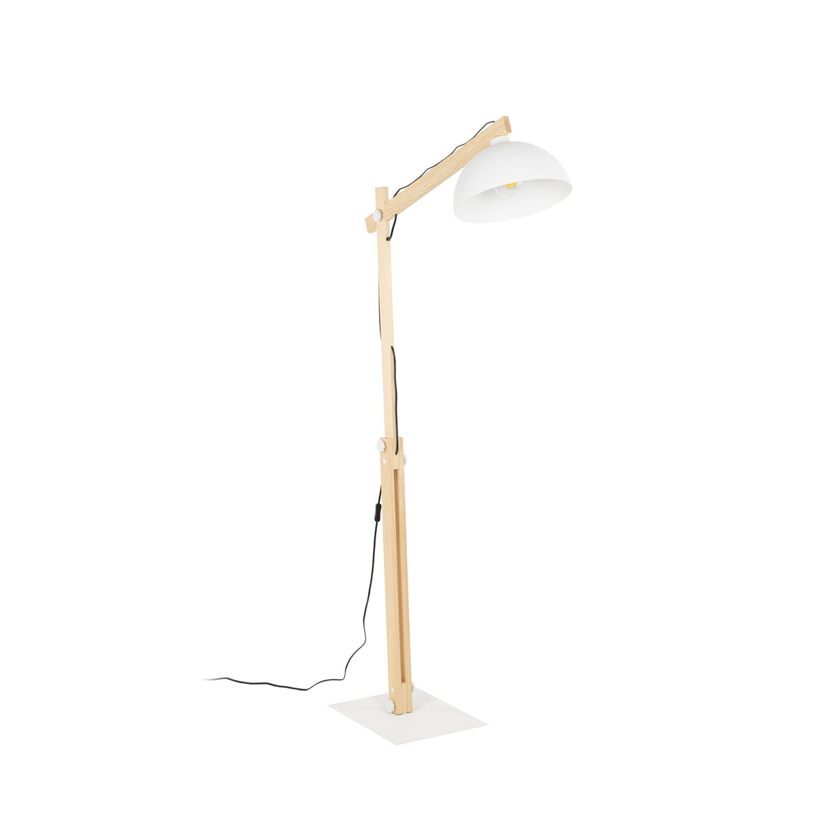 OSLO White Scandinavian Floor Lamp for Living Room & Office (Clearance)
