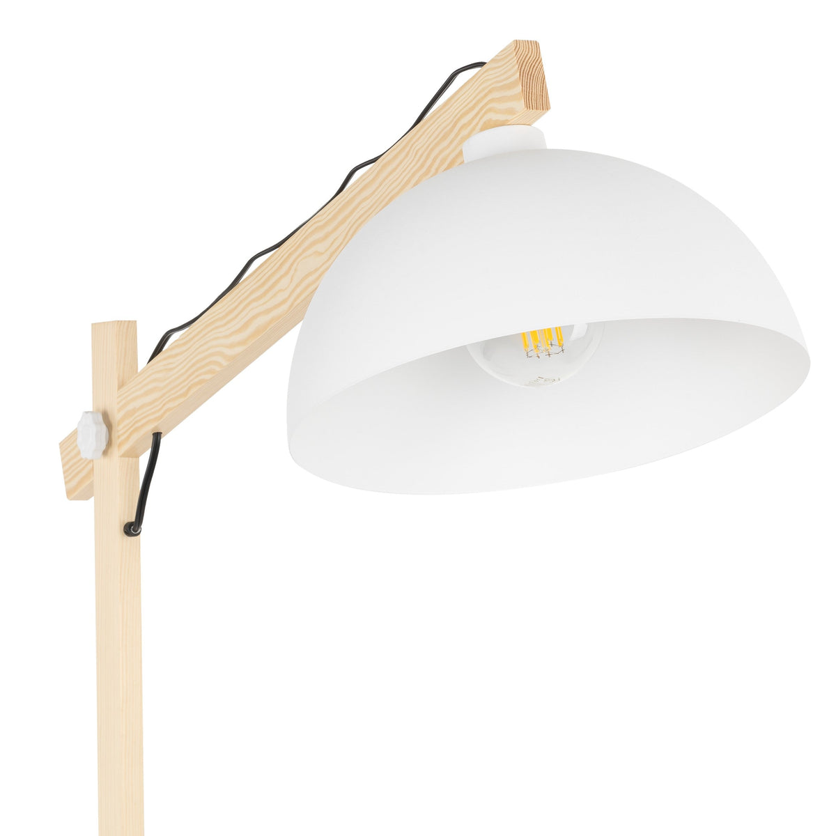 OSLO White Scandinavian Floor Lamp for Living Room & Office (Clearance)