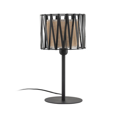 HARMONY NATURE Woven Jute Table Lamp for Bedroom & Nightstand (Clearance)