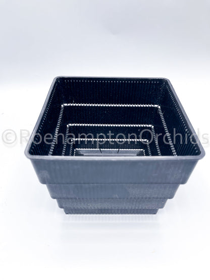 Pots carrés transparents ultra-aérés