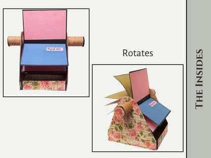 CrafTreat Scrapbook Blanks - Rolodex - Couleur Kraft