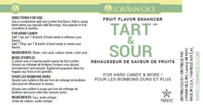 Tart and Sour Flavor Booster - Bakery Specialty Ingredients - 16 oz. Bottle - Ships Free Within Canada on Orders Above CAD $199
