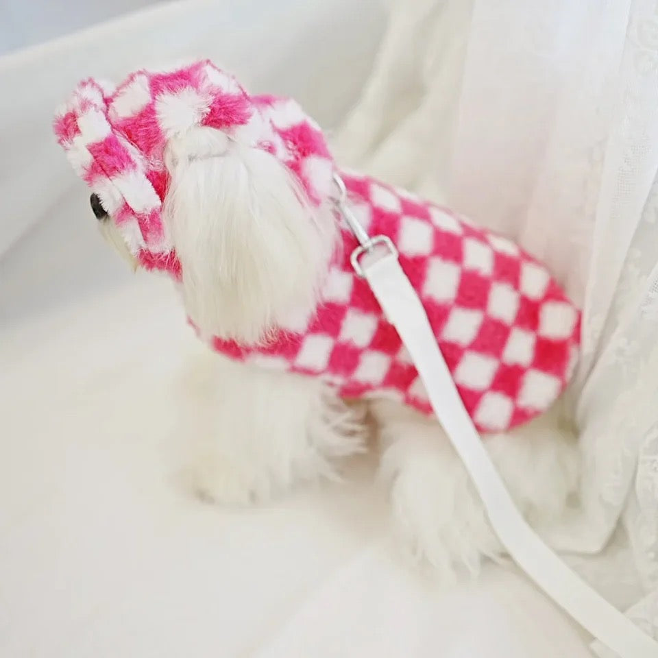 Baby Doll Harness Set | Dog Harness Leash and Hat Set