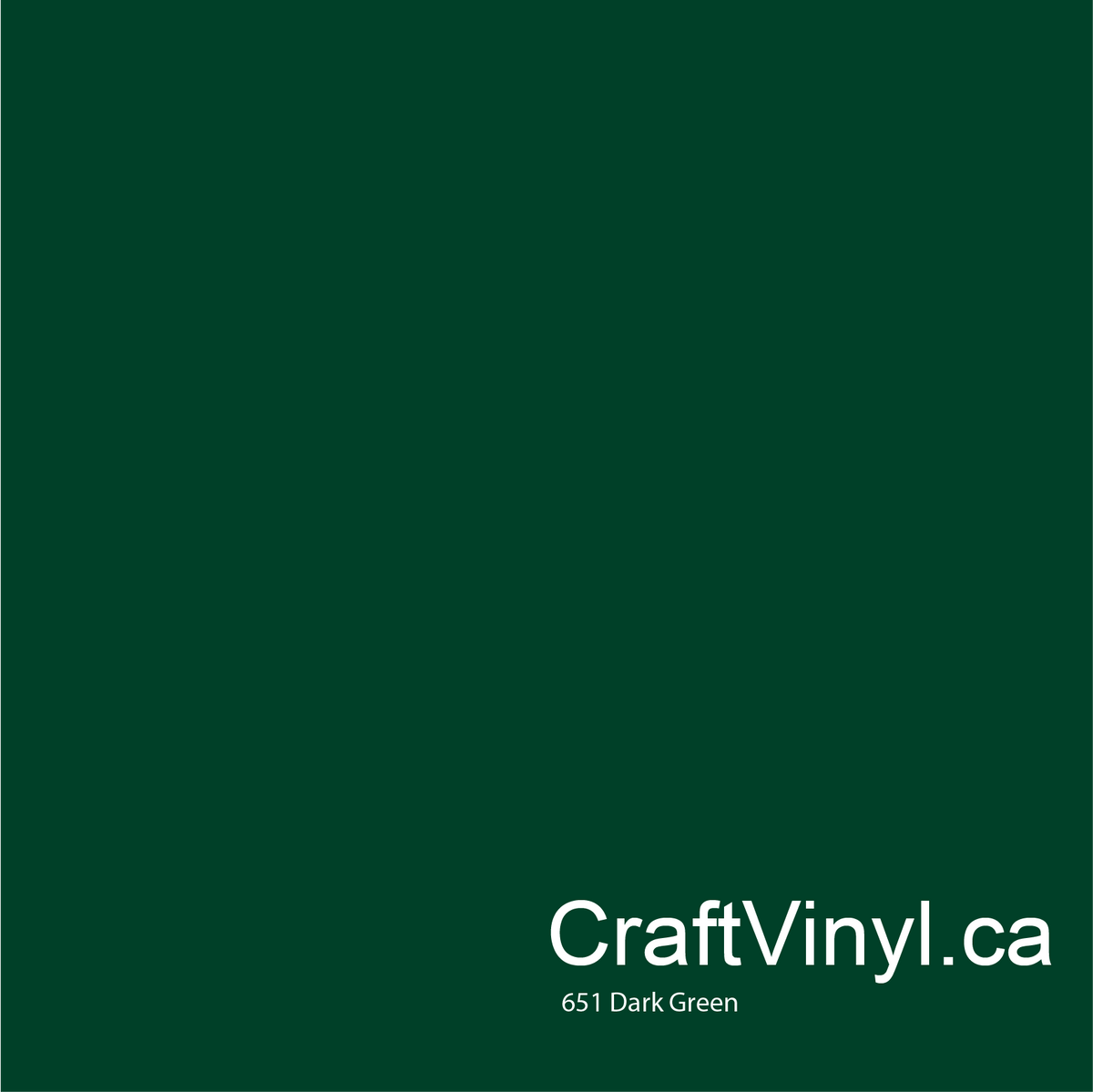 Oracal 651 Glossy Dark Green Vinyl #060 sheets and rolls