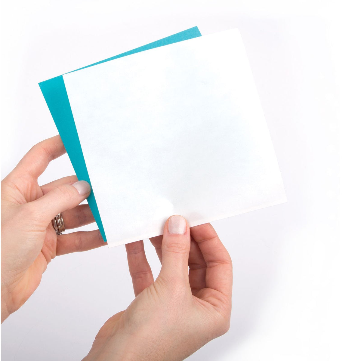 Sizzix Making Essential - Feuilles Adhésives, 15,2 x 15,2 cm, Permanentes, 10 Feuilles