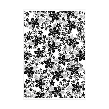 Sizzix Clear Stamp Set Cosmopolitan, Petals par Stacey Park