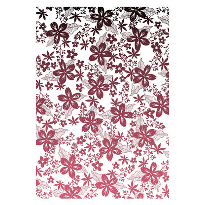 Sizzix Clear Stamp Set Cosmopolitan, Petals par Stacey Park