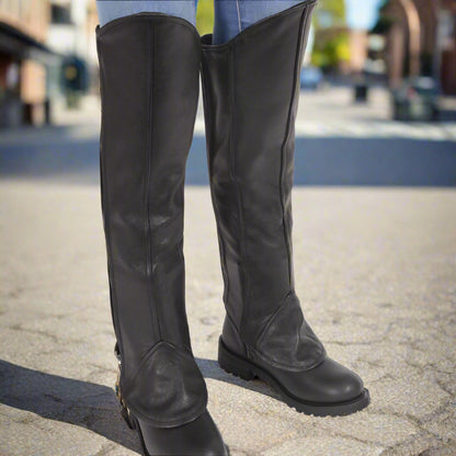 Mini-chaps en cuir pour femme BOL/Open Road