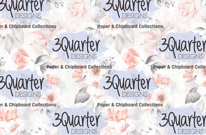Lot de 6 cartes 10x15 cm Rose ensorcelée