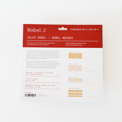 Nobel Wedges - Set of 4