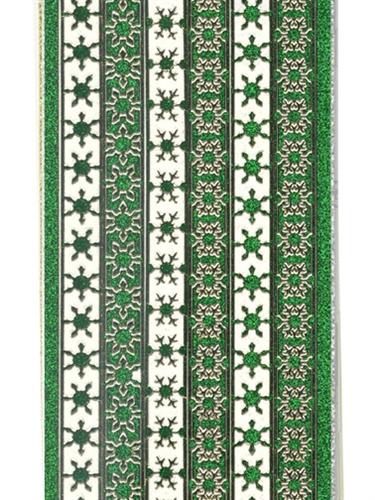 Autocollants décoratifs - Bordure flocon de neige