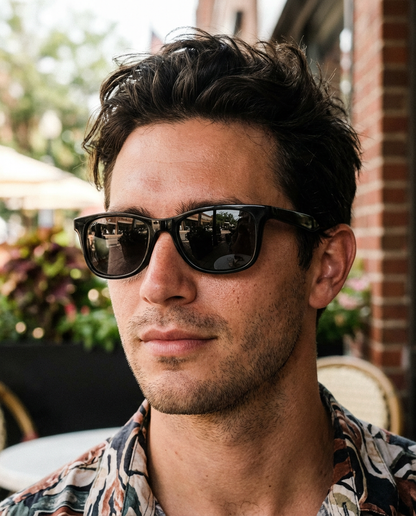 Boléro Luxor — Floating Classic Square Polarized Sunglasses