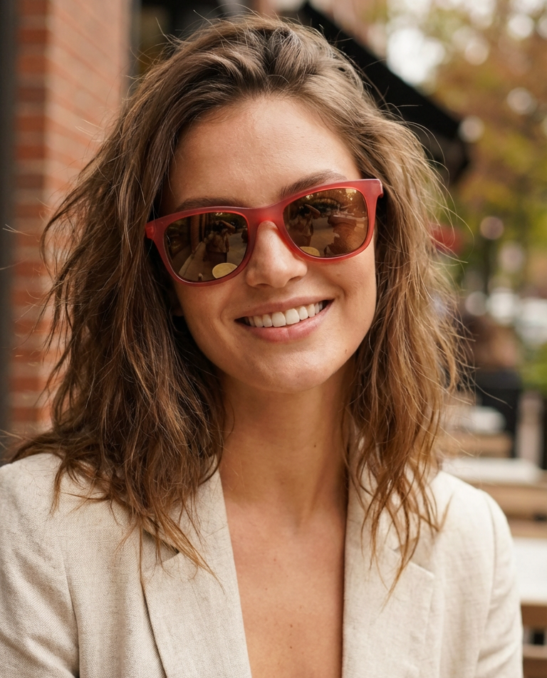 Boléro Luxor — Floating Classic Square Polarized Sunglasses