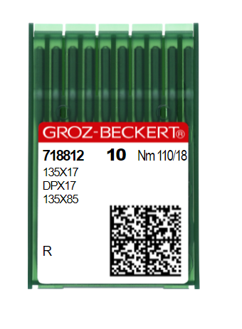 GROZ-BECKERT 135x17/DPx17 110/18 Paquet de 10