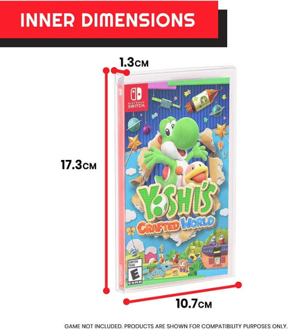 Nintendo Switch (Box) EVORETRO PET Protectors - Pack of 25