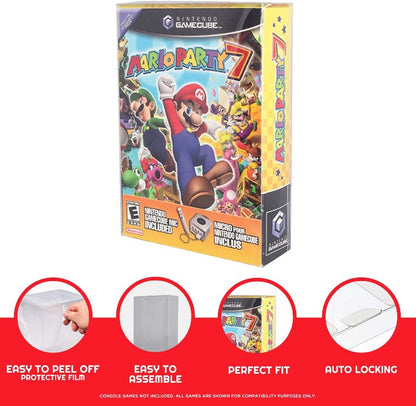 Nintendo GameCube Mario Party Zelda Four Swords EVORETRO PET Protectors - Pack of 1