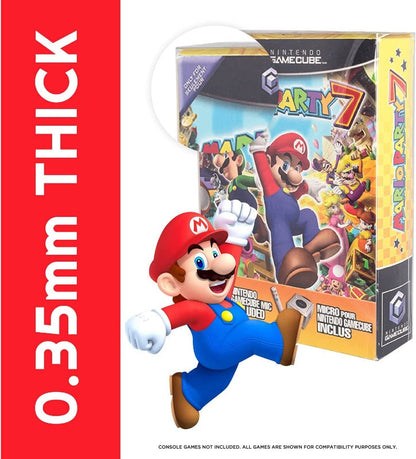 Nintendo GameCube Mario Party Zelda Four Swords EVORETRO PET Protectors - Pack of 1