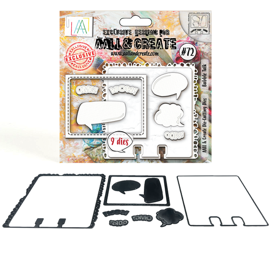 AALL and Create - Die-Cutting Die Set - Bubble Talk