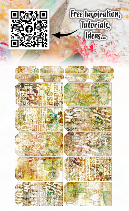 AALL and Create - Ephemera Die-Cuts - Faded Memories