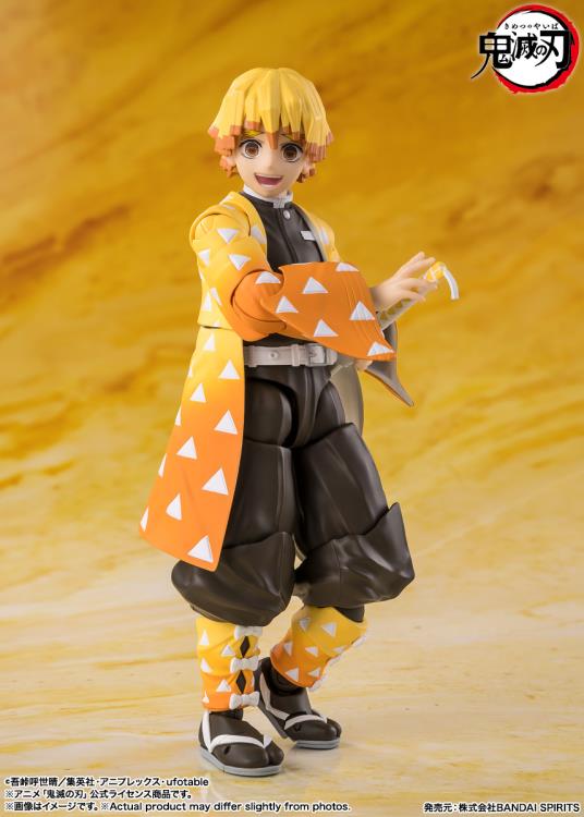 Demon Slayer: Kimetsu no Yaiba Figurine articulée S.H.Figuarts Zenitsu Agatsuma