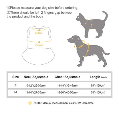 Robe Harnais Princesse à Paillettes pour Chien | Robe Harnais pour Chien
