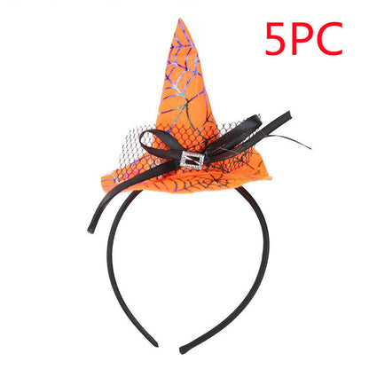 Spooky Halloween Hair Accessories – Festive Headband Costume Prop for Adults & Children