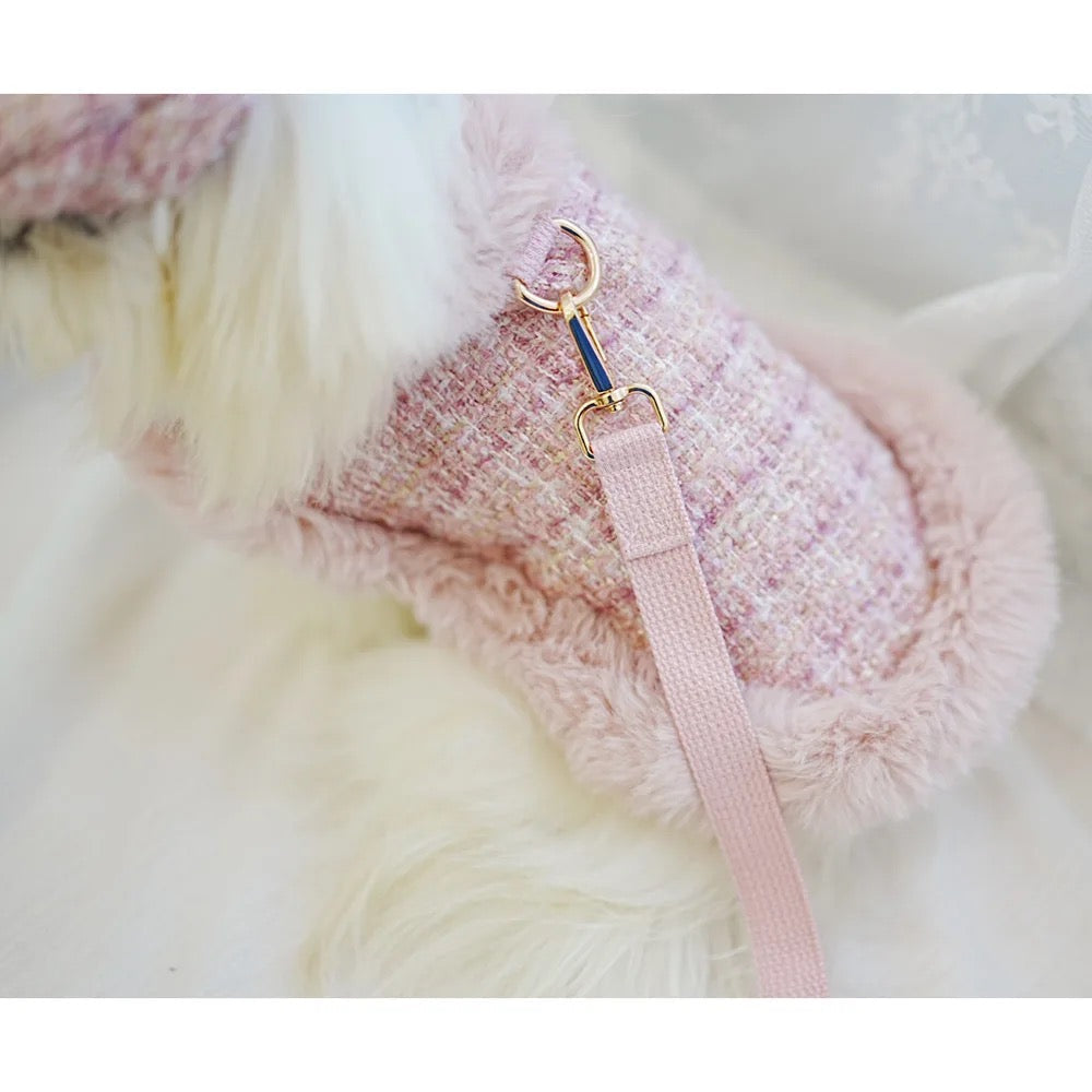 Ensemble pour chien Missy Baby en tweed | Tenue classique coordonnée pour chien