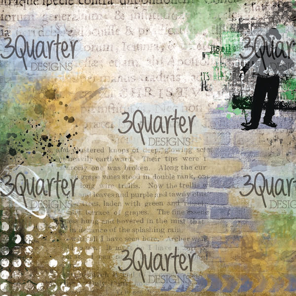 Lot de 8x8 "La vie de papa"