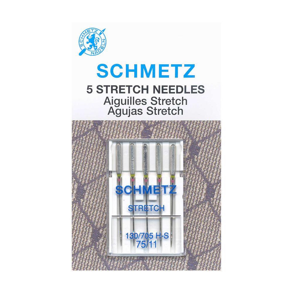 Aiguilles SCHMETZ #1722 Stretch sous blister - 75/11 - 5 pièces