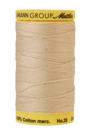 Mettler Silk-Finish - Eggshell - 28wt Cotton Thread 275yd
