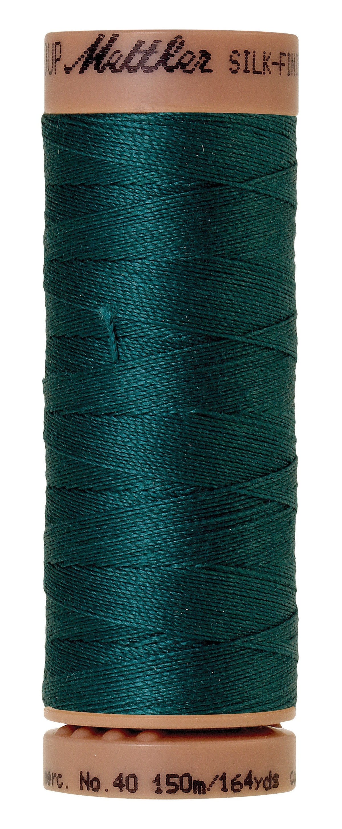 Mettler  Silk-Finish 40wt Solid Cotton Thread 164yd/150M Spruce