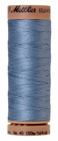 Fil de coton solide 40wt Mettler Silk-Finish 164v/150m Sweet Boy