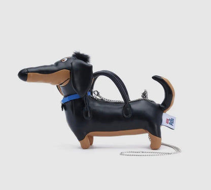 Sac à main teckel pour humains | Sac à main mode inspiré des chiens