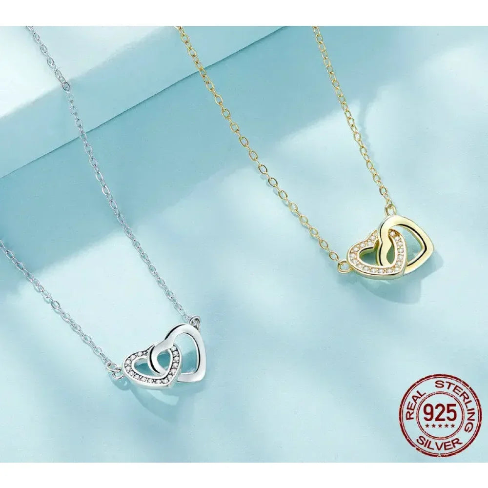 925 Sterling Silver Heart Pendant Necklace - Perfect Valentine'S Day Gift