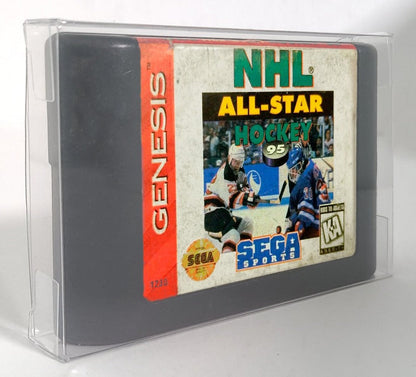 SEGA GENESIS Cartridge Only / SEGA MEGA Cartridge Only / Audio Cassette EVORETRO Case With Sticker - Pack of 25