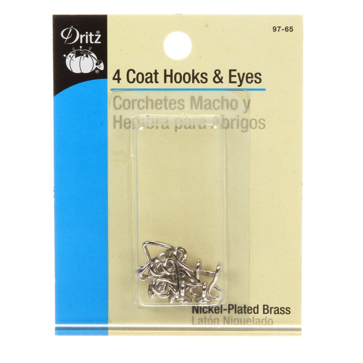Dritz Coat Hook & Eye - 3/8in