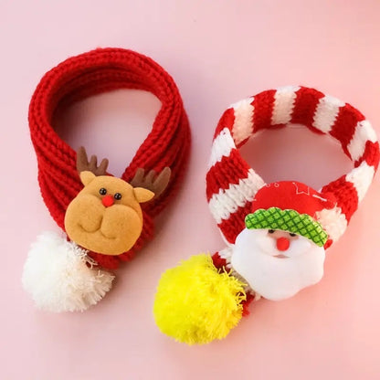 Écharpe de Noël pour chien Ho Ho Ho | Accessoire d'hiver de Noël