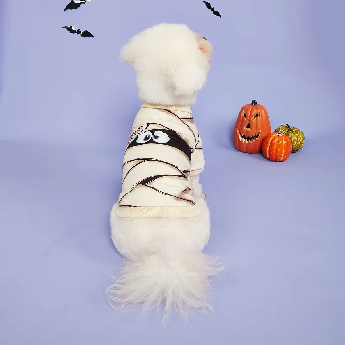 Costume de chien momie | Costume d'Halloween pour chien